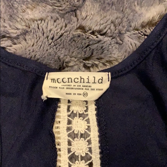 Mccnchild Tie Front Tank Top - Picture 7 of 10